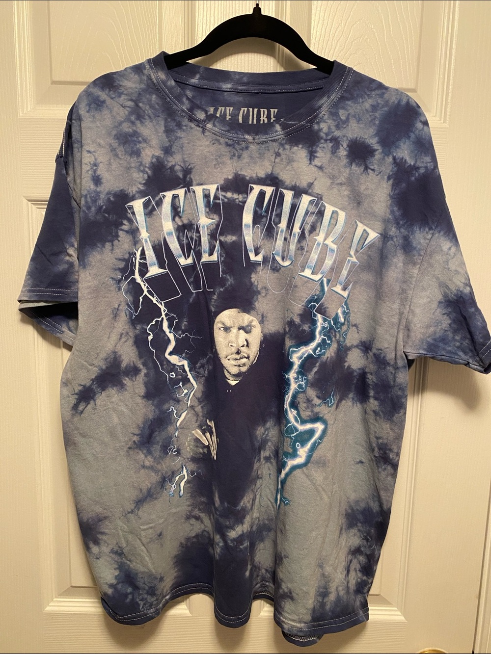 Ice Cube Graphic Tie-Dye Tee…size XL